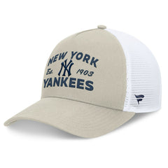 MLB New York Yankees Fanatics A-Frame Trucker Adjustable Hat