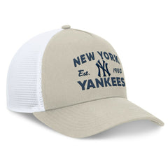 MLB New York Yankees Fanatics A-Frame Trucker Adjustable Hat