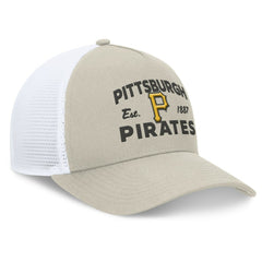 MLB Pittsburgh Pirates Fanatics A-Frame Trucker Adjustable Hat