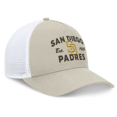 MLB San Diego Padres Fanatics A-Frame Trucker Adjustable Hat