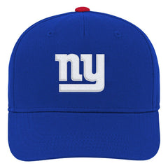 Youth Team Pre-Curved Adjustable Hat - New York Giants