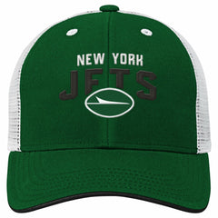 Youth Core Lockup Trucker Adjustable Hat - New York Jets