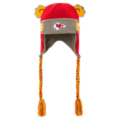 Youth Wordmark Ears Trooper Knit Hat - Kansas City Chiefs