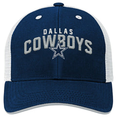 Youth Core Lockup Trucker Adjustable Hat - Dallas Cowboys