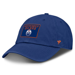 NHL Royal Edmonton Oilers Fanatics Authentic Pro Prime Adjustable Hat