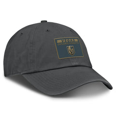 NHL Gray Vegas Golden Knights Fanatics Authentic Pro Prime Adjustable Hat