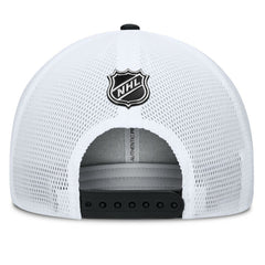 NHL Black/Gold Boston Bruins Fanatics Authentic Pro A-Frame Rink Adjustable Hat
