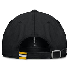 NHL Black Boston Bruins Fanatics Women's Authentic Pro Rink Adjustable Hat