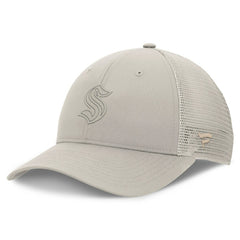 NHL Tan Seattle Kraken Fanatics Women's Authentic Pro Road Trucker Adjustable Hat