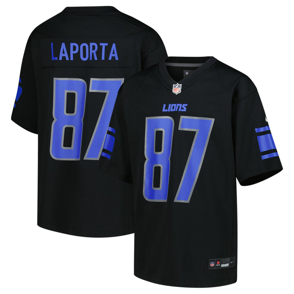 Sam LaPorta Youth Game Jersey - Detroit Lions