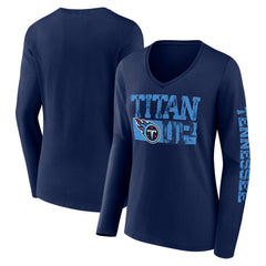 Hometown Sweep Long Sleeve V-Neck T-Shirt - Tennessee Titans