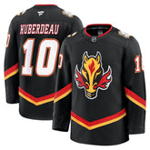 NHL Black Jonathan Huberdeau Calgary Flames Fanatics Alternate Premium Jersey