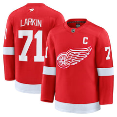 NHL Red Dylan Larkin Detroit Red Wings Fanatics Home Premium Jersey