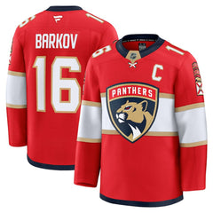 NHL Red Aleksander Barkov Florida Panthers Fanatics Home Premium Jersey