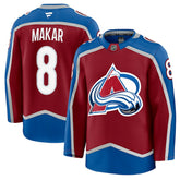 NHL Burgundy Cale Makar Colorado Avalanche Fanatics Home Premium Jersey