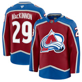 NHL Burgundy Nathan MacKinnon Colorado Avalanche Fanatics Home Premium Jersey