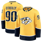 NHL Yellow Ryan O'Reilly Nashville Predators Fanatics Home Premium Jersey