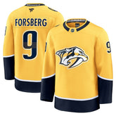 NHL Gold Filip Forsberg Nashville Predators Fanatics Home Premium Jersey