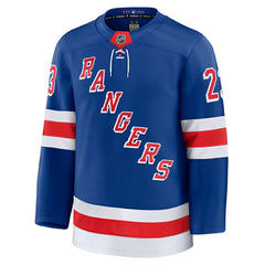 NHL Blue Adam Fox New York Rangers Fanatics Home Premium Jersey