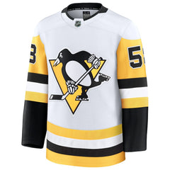 NHL White Kris Letang Pittsburgh Penguins Fanatics Premium Jersey