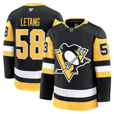 NHL Black Kris Letang Pittsburgh Penguins Fanatics Home Premium Jersey