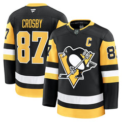 NHL Black Sidney Crosby Pittsburgh Penguins Fanatics Home Premium Jersey