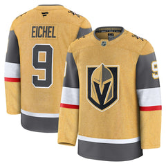 NHL Gold Jack Eichel Vegas Golden Knights Fanatics Home Premium Jersey