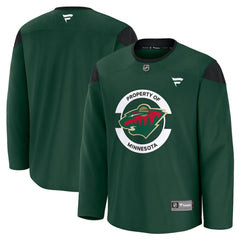 NHL Green Minnesota Wild Fanatics Practice Jersey