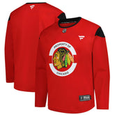 NHL Red Chicago Blackhawks Fanatics Practice Jersey