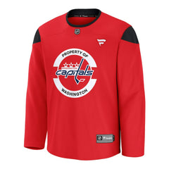 NHL Red Washington Capitals Fanatics Practice Jersey
