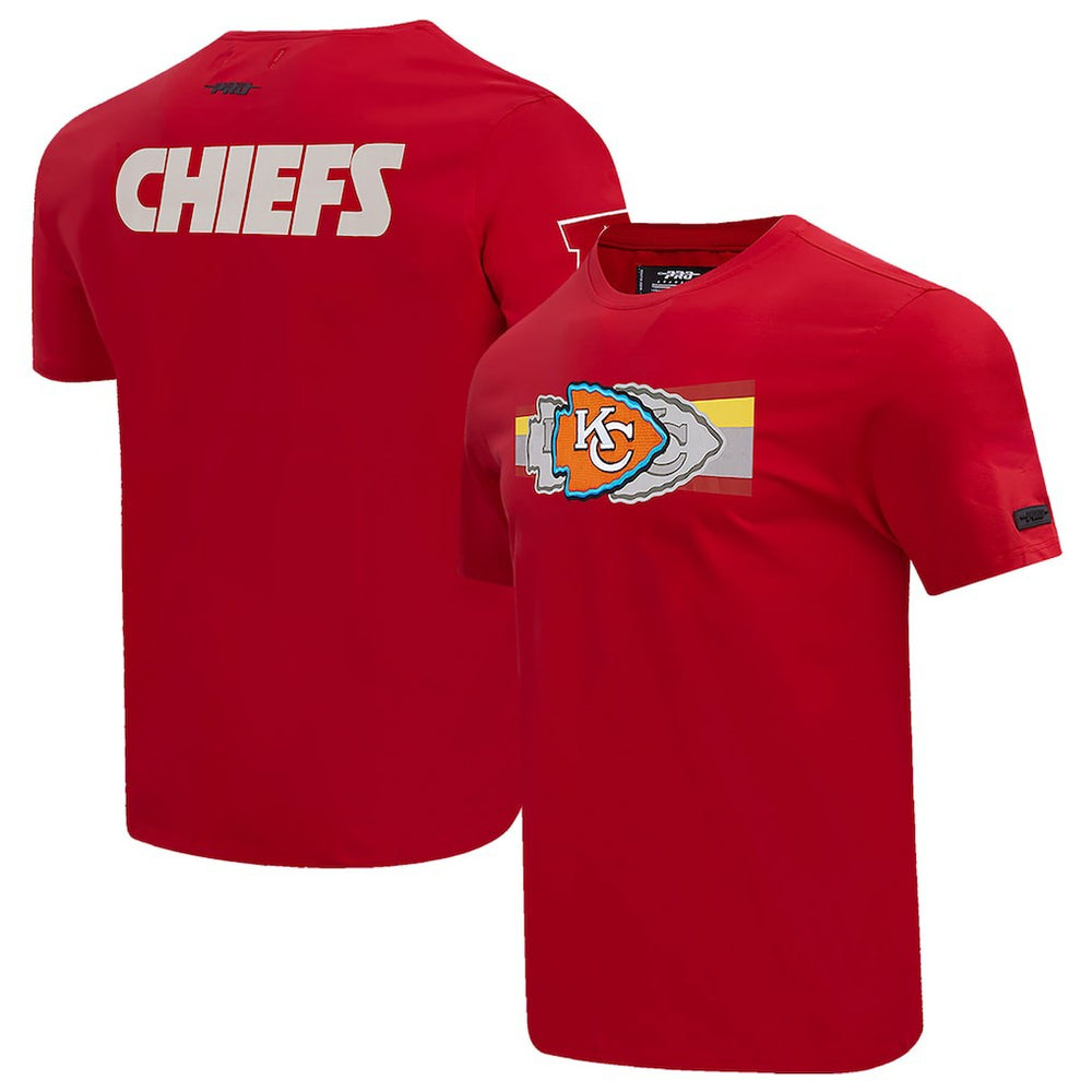 Pro Standard Retro Striper T-Shirt - Kansas City Chiefs