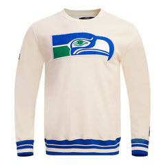 Pro Standard Retro Classics Fleece Pullover Sweatshirt - Seattle Seahawks