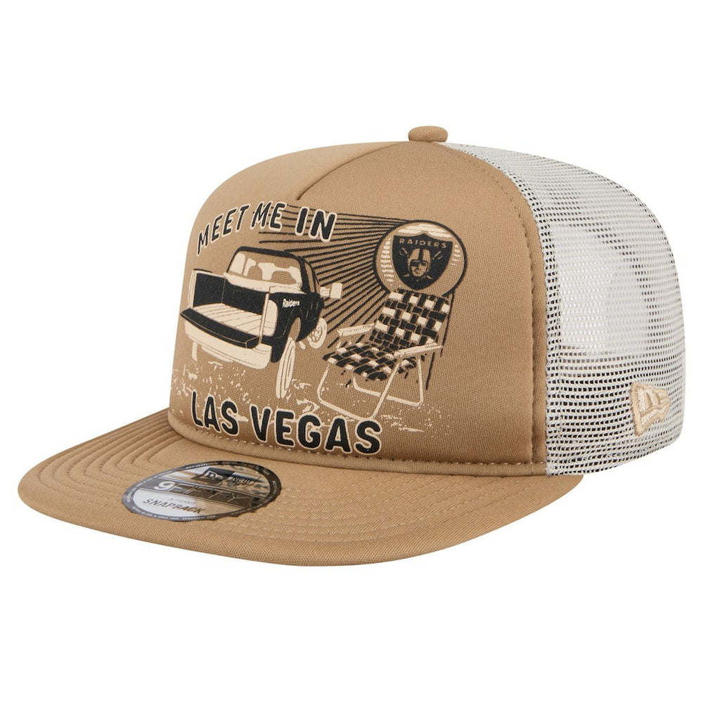 Meet Me 9FIFTY Snapback Hat - Las Vegas Raiders
