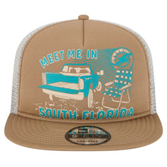 Meet Me 9FIFTY Snapback Hat - Miami Dolphins