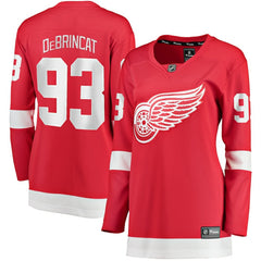 NHL Red Alex DeBrincat Detroit Red Wings Fanatics Women's Home Breakaway Jersey