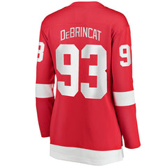 NHL Red Alex DeBrincat Detroit Red Wings Fanatics Women's Home Breakaway Jersey