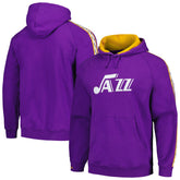 NBA Utah Jazz Hardwood Classics Nights Raglan Pullover Hoodie