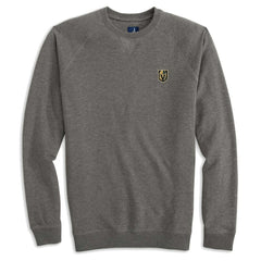 NHL Gray Vegas Golden Knights johnnie-O Freeman Tri-Blend Raglan Pullover Sweatshirt