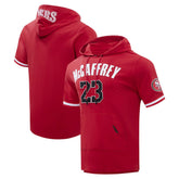 Christian McCaffrey Pro Standard Player Name & Number Hoodie T-Shirt - San Francisco 49ers