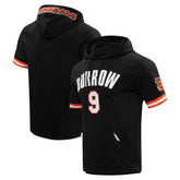 Joe Burrow Pro Standard Player Name & Number Hoodie T-Shirt - Cincinnati Bengals