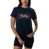 MLB Boston Red Sox The Wild Collective Women's Twist Front T-Shirt