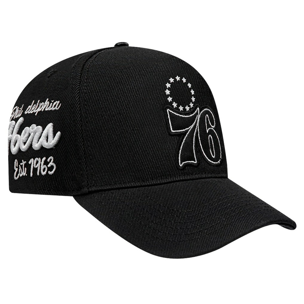 NBA Philadelphia 76ers Pro Standard Paint the City Pinch Front Snapback Hat