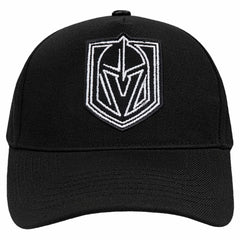 NHL Black Vegas Golden Knights Pro Standard Paint the City Pinch Front Snapback Hat