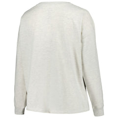MLB Houston Astros Profile Women's Plus Size French Terry Pullover Sweatshirt