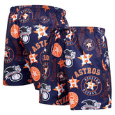 MLB Houston Astros Pro Standard Toss Logo Woven Shorts