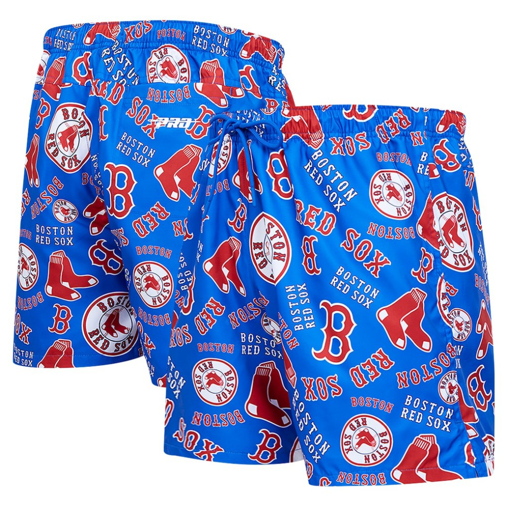 MLB Boston Red Sox Pro Standard Toss Logo Woven Shorts