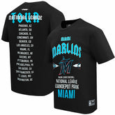 MLB Miami Marlins Pro Standard Oversized City Tour T-Shirt