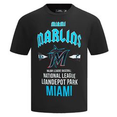 MLB Miami Marlins Pro Standard Oversized City Tour T-Shirt