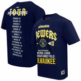MLB Milwaukee Brewers Pro Standard Oversized City Tour T-Shirt