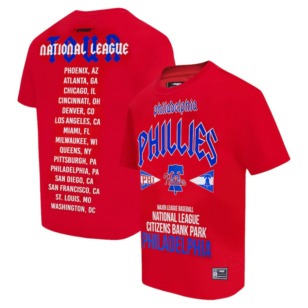 MLB Philadelphia Phillies Pro Standard Oversized City Tour T-Shirt